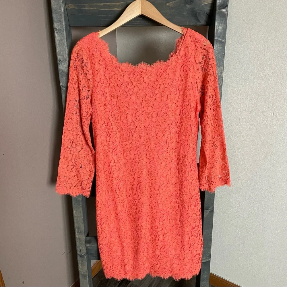 Diane von Furstenberg DVF Zarita Lace Dress - Picture 2 of 16